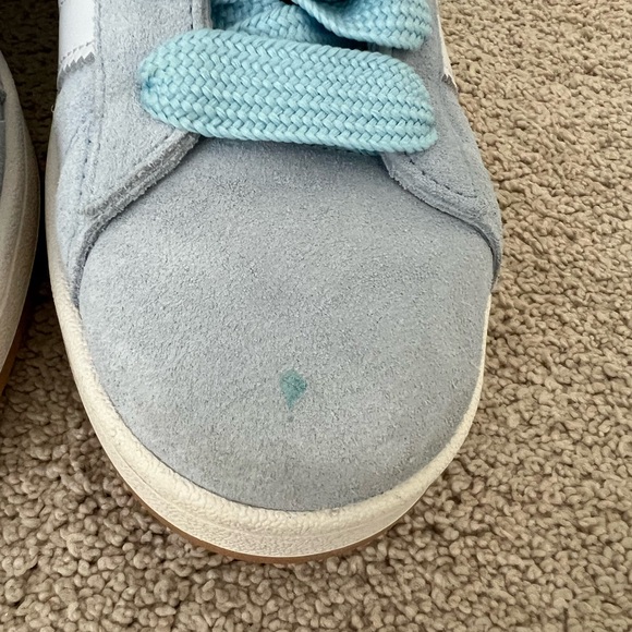 adidas Light Blue and White Women's Sneakers - Picture 5 of 5